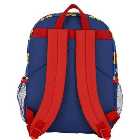 Super Mario Bros NEW 5 piece backpack lunch bag set - Picture 3 of 7